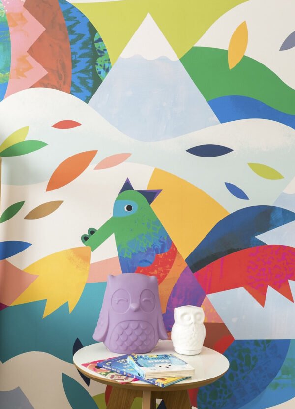 Papel de Parede Infantil Dragão - Painel - Image 4